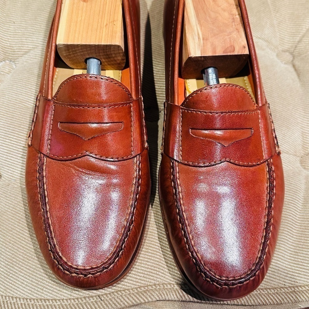 Cole Haan Leather Grand OS Pinch Penny Loafer. - Picture 12 of 14